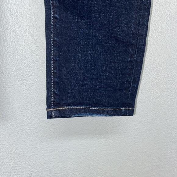 BKE Buckle Black Ankle Skinny Fit No. 53 Jeans Women’s 27 Distressed Blue Denim - Picture 2 of 14